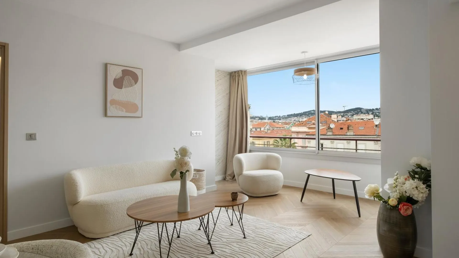 公寓 Luxury Romantic Cannes 45 Croisette Two Bedrooms 法国